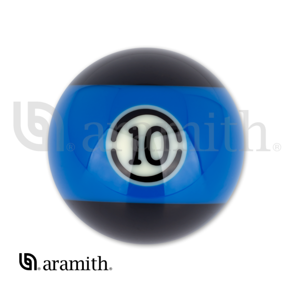 Aramith BLACK Replacement Ball – #10 | Golden Break Billiards